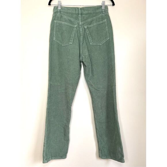 Reformation Green Straight Leg Pants - Picture 3 of 4